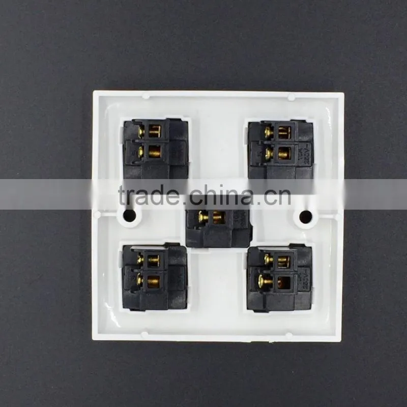 13 amp switch, 5 position switch and push switch for Cambodia market