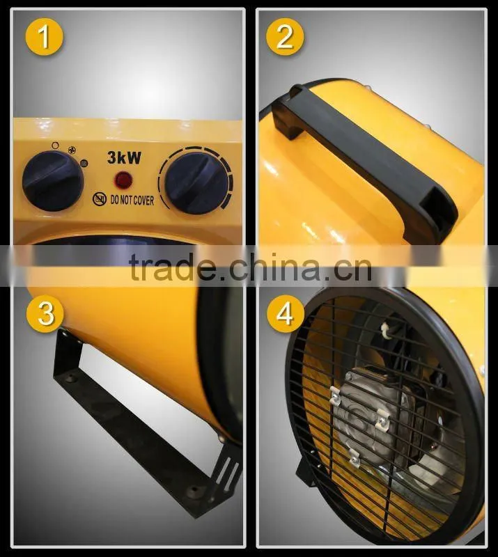 3kw portable heater fan
