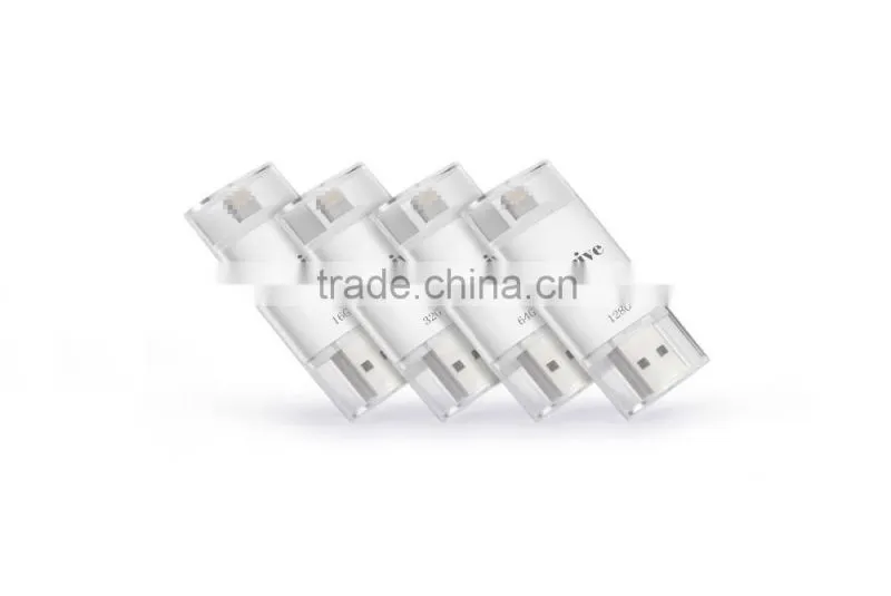 Wholesales Price OTG 16G/32G/64G128G USB Flash Drive Memory Stick for iphone/ipad/ipod