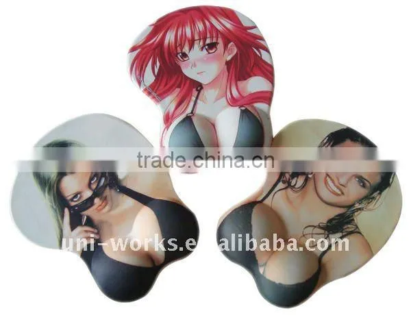 beauty Gel wrist rest silicon Mousepad