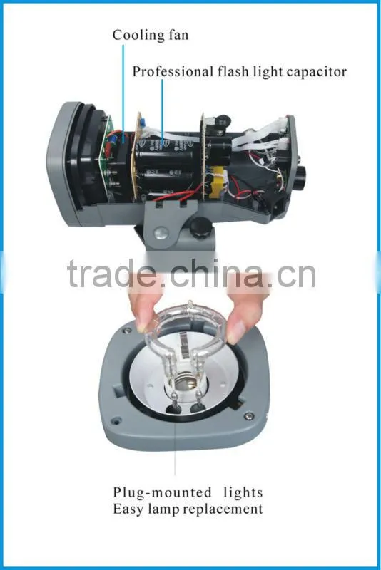 best price mini strobe light KF-300 300w small flashing light