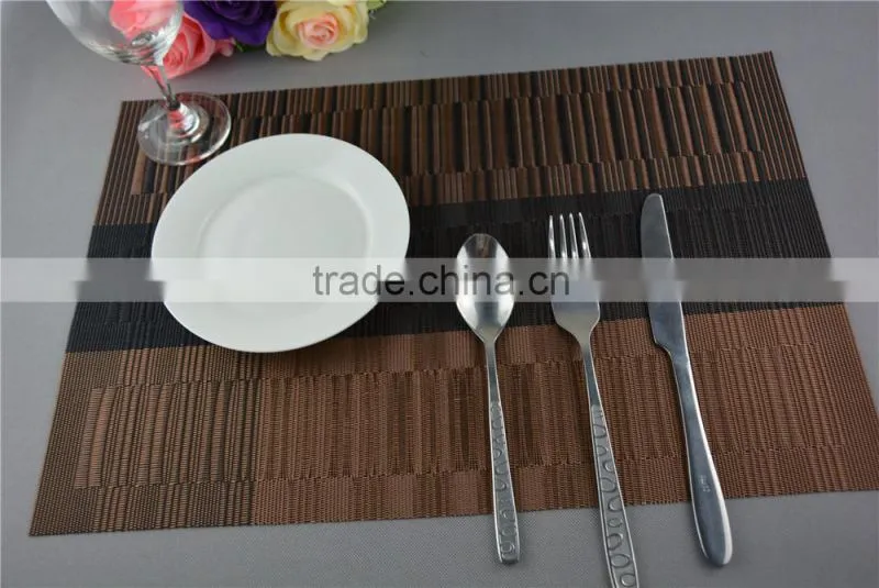 PVC insulation kitchen placemat table decoration washed clean breakfast lunch dinner