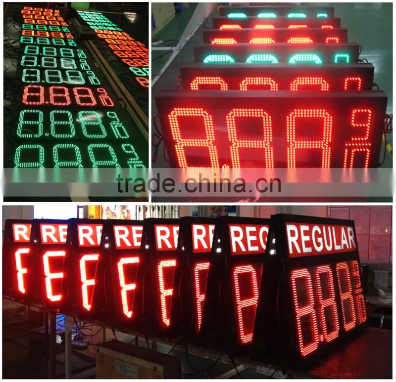 LED Digital Gas Price Sign for Gas Station