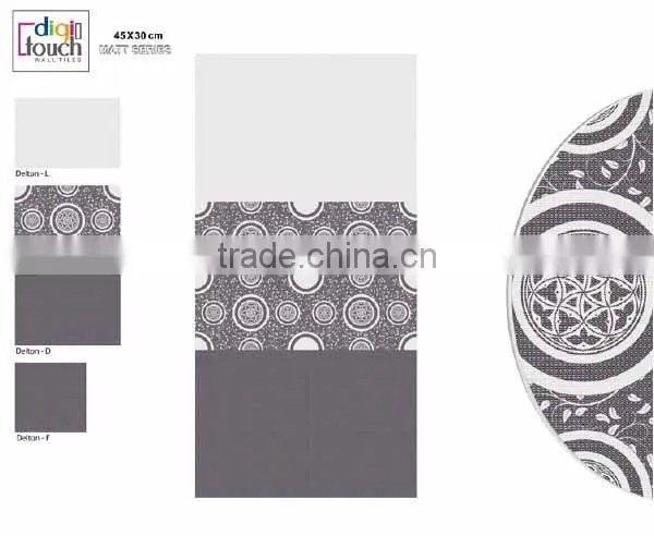 Black Glossy Concept Tiles 30 X 45