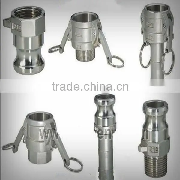 made in china stainless steel 316 camlock coupler