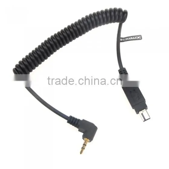2.5mm Camera Remote spring Cable for Canon Nikon 3N