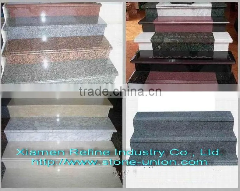Natural stone stairs