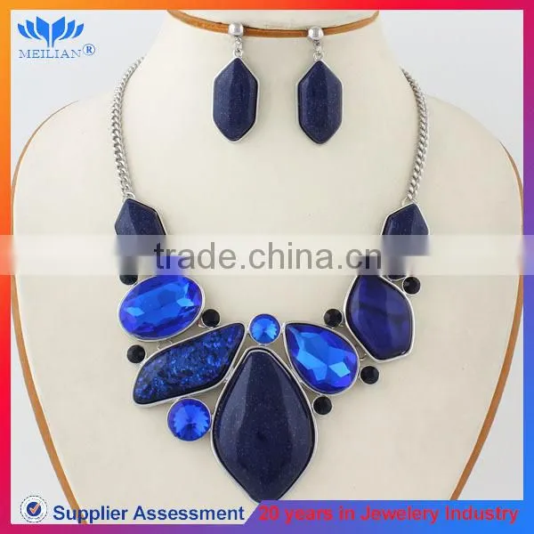 Yiwu Factory Fashion Purple Color cheap jewelry sets