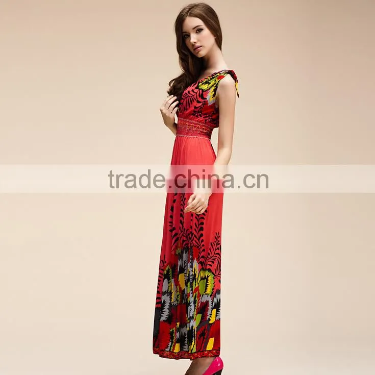Jinjiang produce red free prom dress