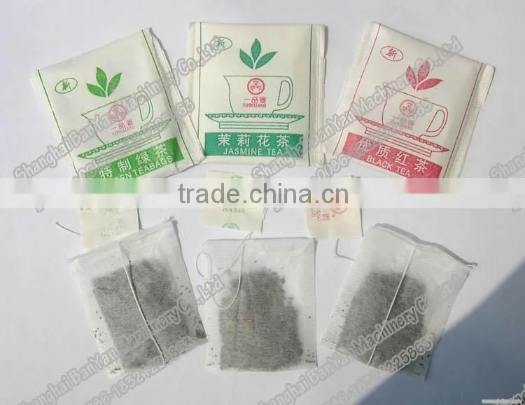 Shanghai Manufacturer EXW price full automatic small tea bag packing machine with inter and outer bags