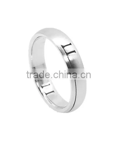 Stainless steel jewelry rings stainless steel wire cut ring