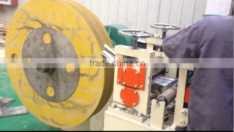 Thin sheet slitting line for slitting coil to thin coil