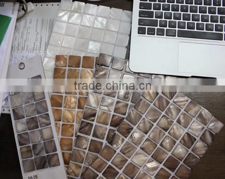 elegant dyed color shell mother of pearl Mosaic