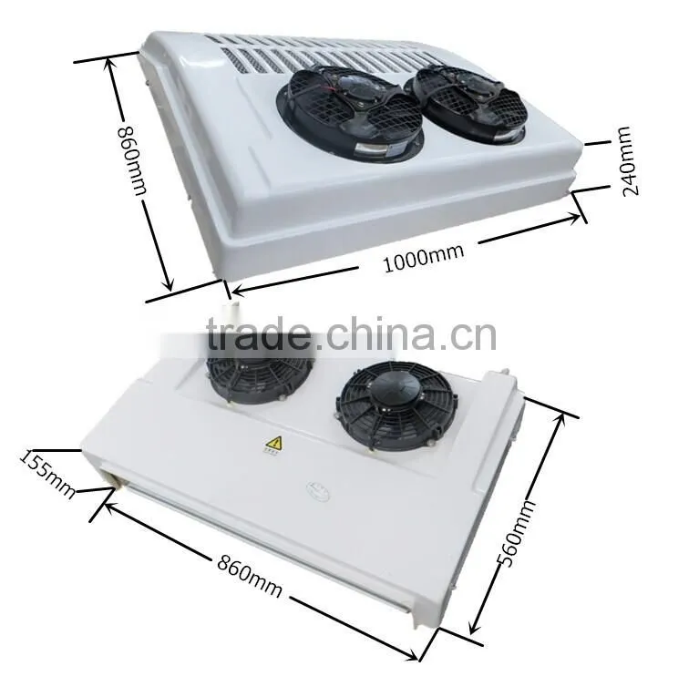 Hot Sale 12v24v Roof top mounted freezer cargo van refrigeration units for van body frozen