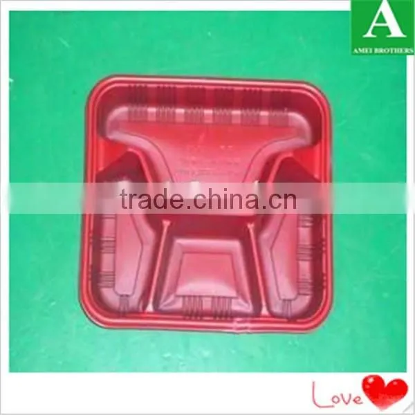 Wholesale plastic blister compartment food tray