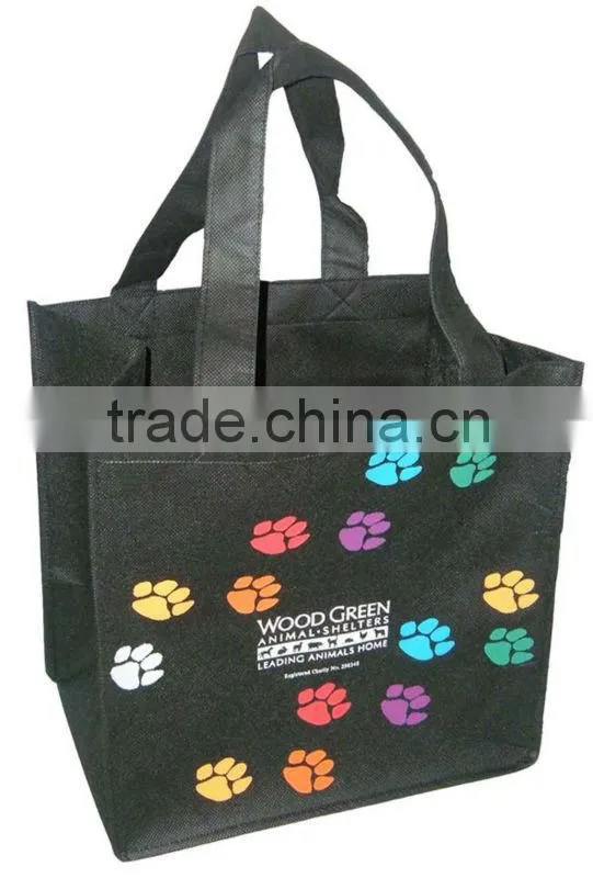 2013 promotional gift foldable non woven bag with handle