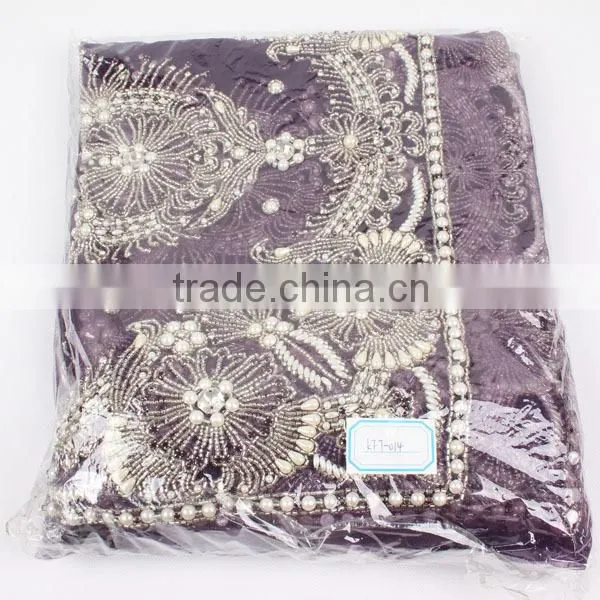 fancy purple salwar dress for girls(KFT-014)