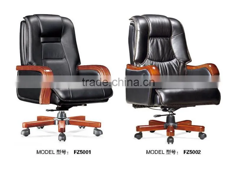 high end executive solid wood ergonomics office chair armrest factory sell directly FZ47