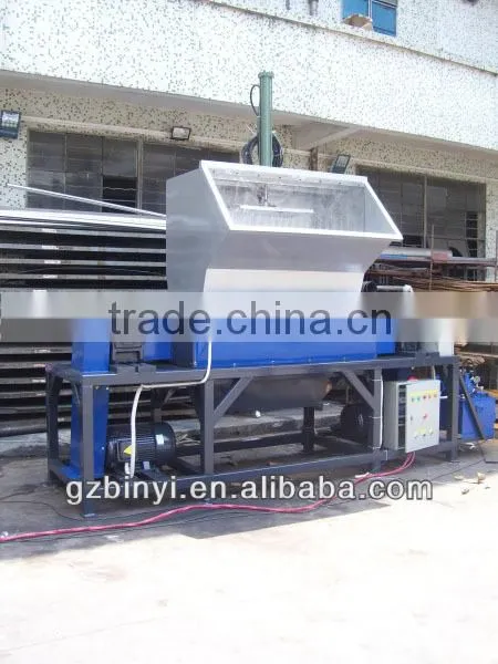 Strong crusher machine twin shaft plastic bottle shredder wood pallet shredder for sale
