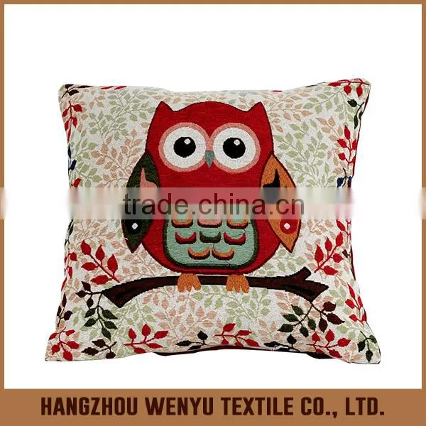 PLUS Home Decor 18x18 Cotton Linen Pillow Cases Home Decorative Sofa Cushion Cover