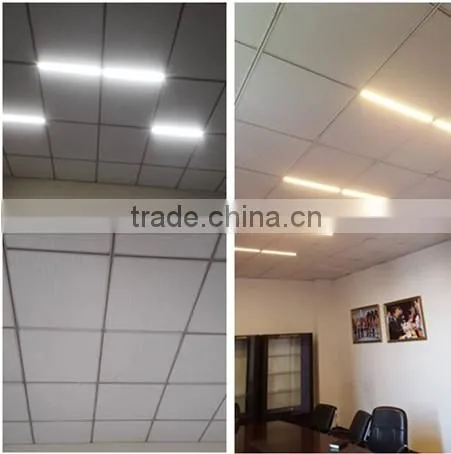 Slot into existing grid to replace led tube light, led panel light, ceiling grid light led ceiling light for supermarket
