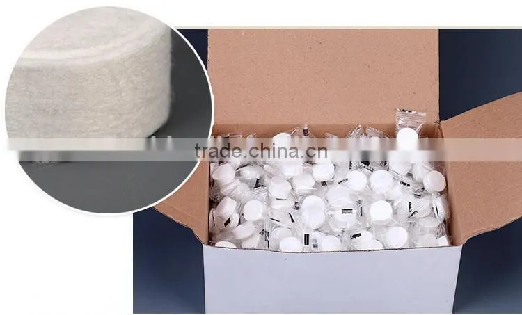 Non-woven candy shaped disposable facial towel