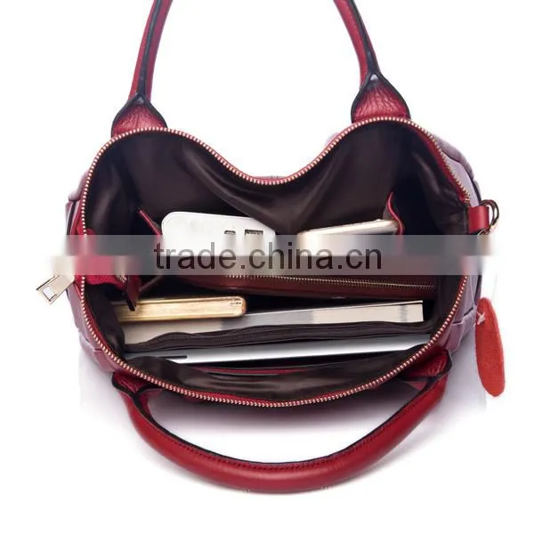 Fashion Bags Woman, Genuine Leather Lady Handbag