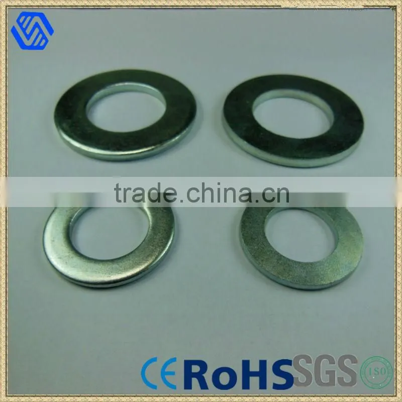 High Quality! zinc plated carbon steel flat washer DIN125A