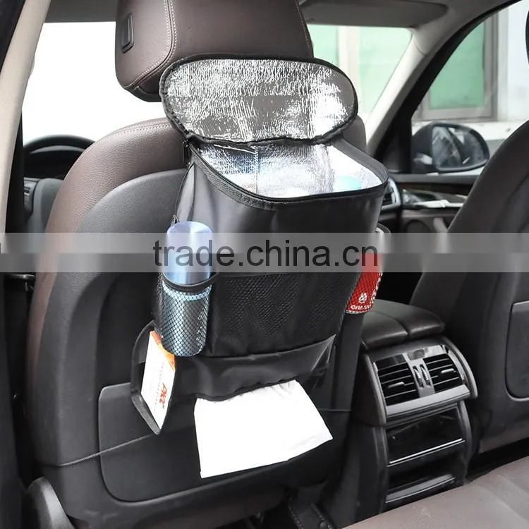 Car back seat storage bag car organize cooler bag