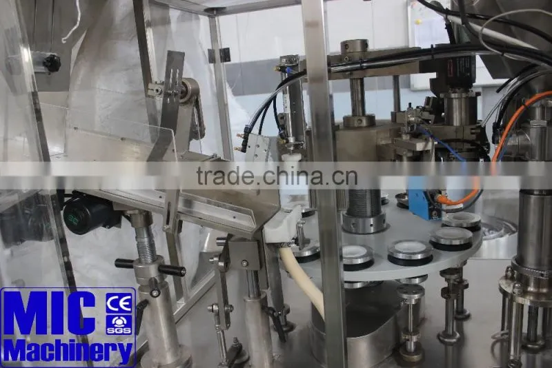 Micmachinery good quality and after sale service grease tube filling machine toothpaste tube filling machine