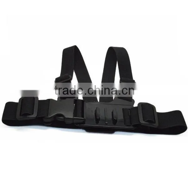 Mini Size Adjustable Belt Strap Junior Chesty with J-hook Bracket & Screw for GoPro Hero 4/3+/3