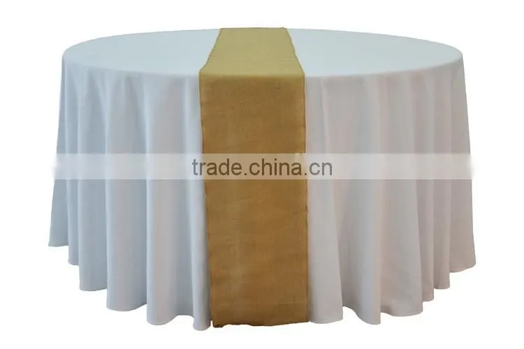 Cheap wedding lace and burlap table runner