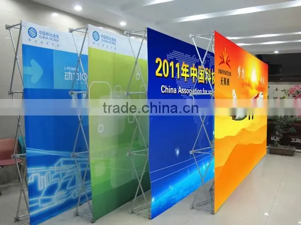 outdoor advertising magnetic frame pop up display banner stand