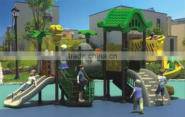 children play slide playground equipment outdoor