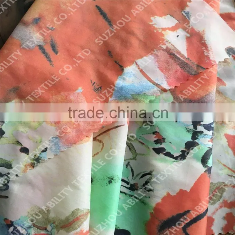 380T printed nylon textile material fabric