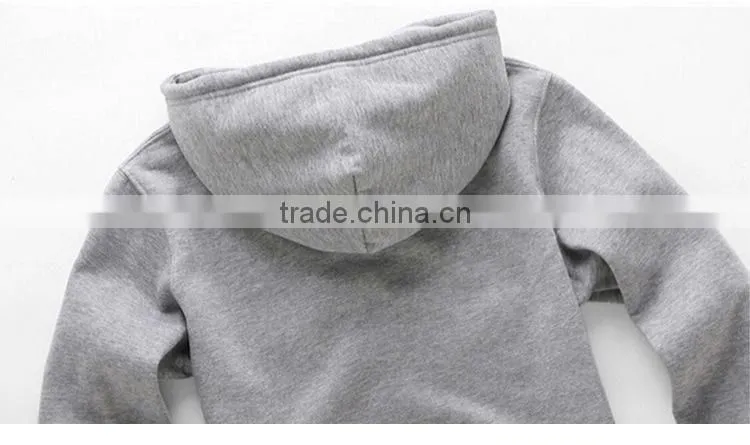 new men leisure popular fleece teenagers jacket for blank hoodie sweatshirts