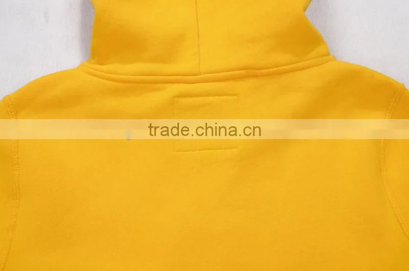 Long-sleeved velvet hooded hedging letters printing for cotton hoodie