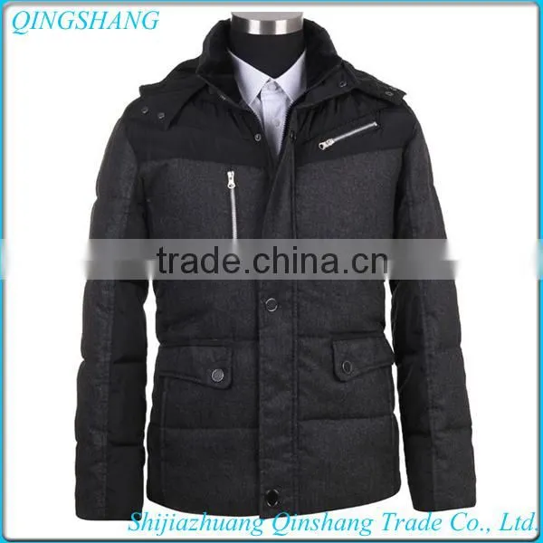 Double-breasted button coat gentlemen coat