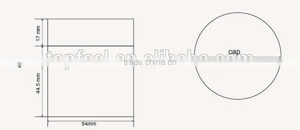 TA01 airless bottle, purple series of airless bottle and jar
