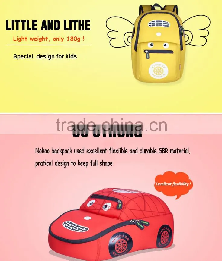 Hot Sale Kids Racing Car Backpack Boys Girs High Quality Waterproor SchoolBag Children Travelling Rucksacks Bags