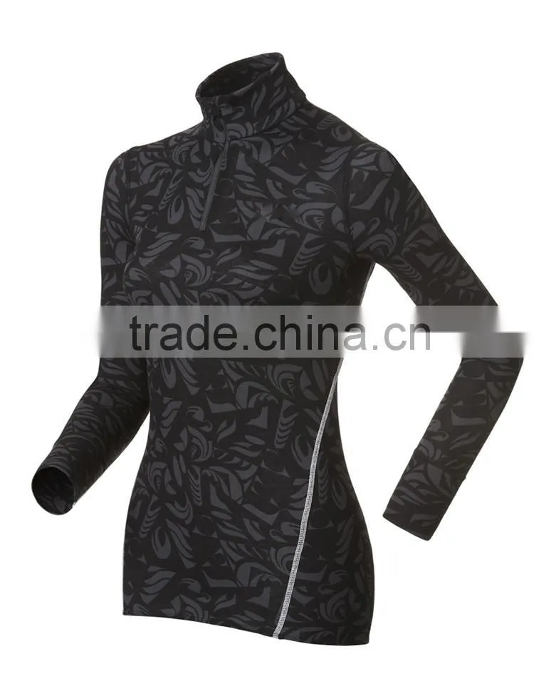 Santic woman custom compression jacket OEM service