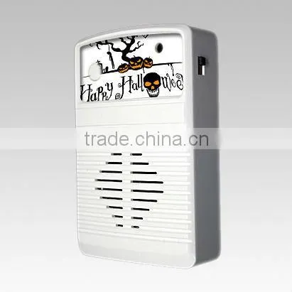 Halloween sound doorbell with wireless,musical,easy installation