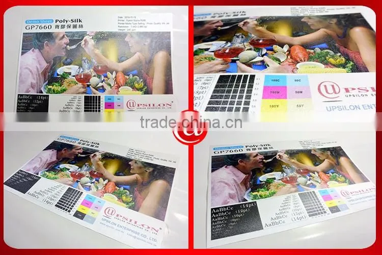 Hot Selling Shape DIY Elegant Poly Silk Fabric for 175 gsm a4