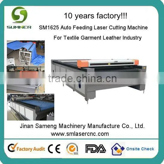 1625 auto feeding laser cutting machine