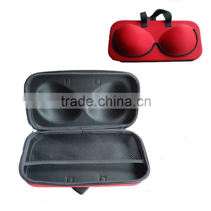 custom designed eva travel bra case/Easy carry EVA travel bra case,cases for bra.