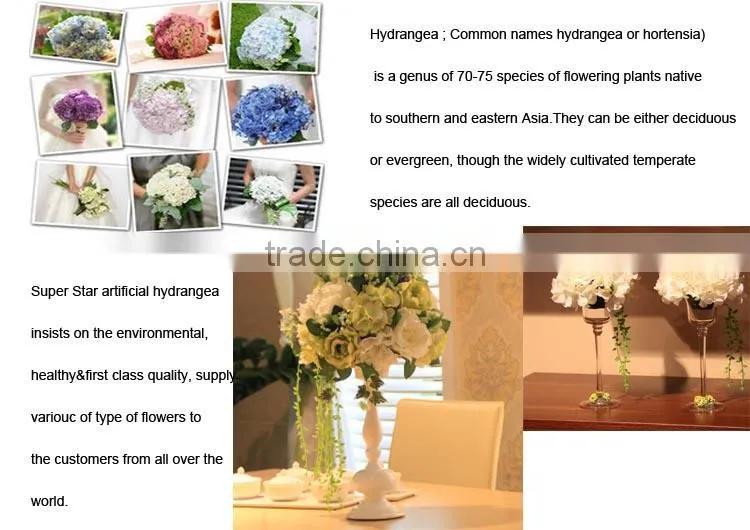 Blue flowers for wedding hydrangea flower arrangements