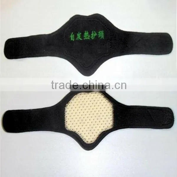 self-heated medical neck brace with magnets