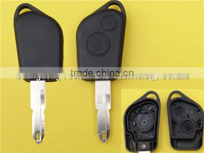 Best Price Peugeot 206 remote key shell cover case car key peugeot with 2 buttons wholesale