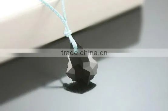 crystal maple leaf pendant for chandelier