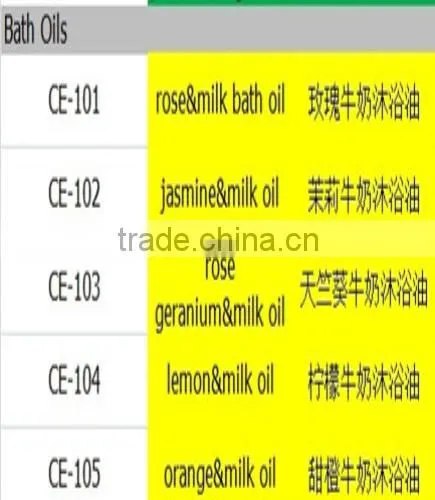 for spa salon pack body care massage oil